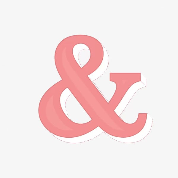 Punctuation: Just An Ampersand by 83 Oranges