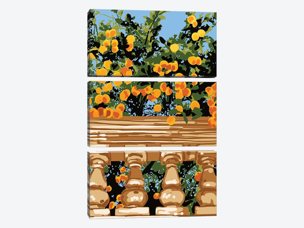 No Matter What Happens, As Long As You Have Faith In Yourself, No Darkness Can Touch You by 83 Oranges 3-piece Canvas Print