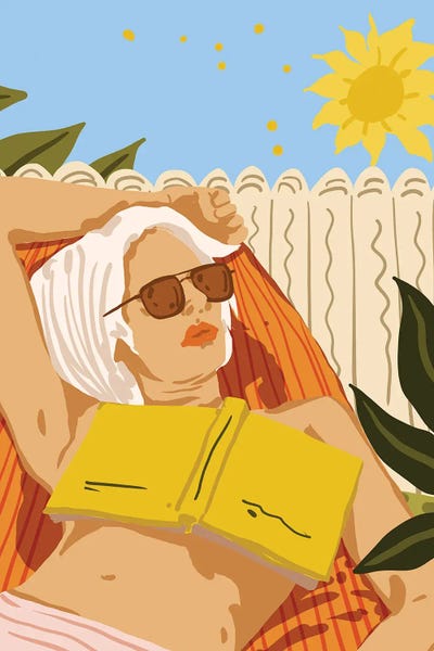 Reading: I Love To Travel But When I Really Want To Escape, I Read A Book by 83 Oranges