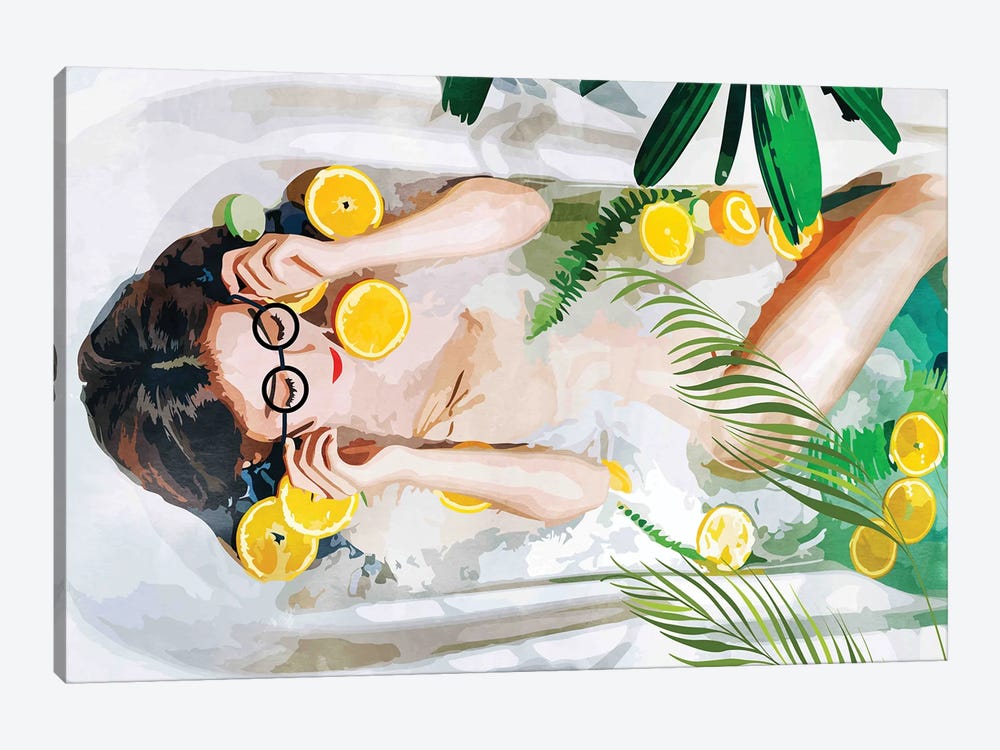 When All Else Fails, Take A Bath by 83 Oranges 1-piece Art Print