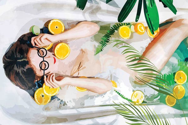 Calm: When All Else Fails, Take A Bath by 83 Oranges