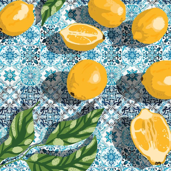 Mediterranean Décor: Sweet just isn't as sweet without the sour by 83 Oranges