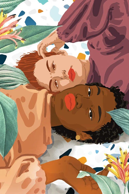 Love is not a color. Character is not a shade of skin by 83 Oranges wall art