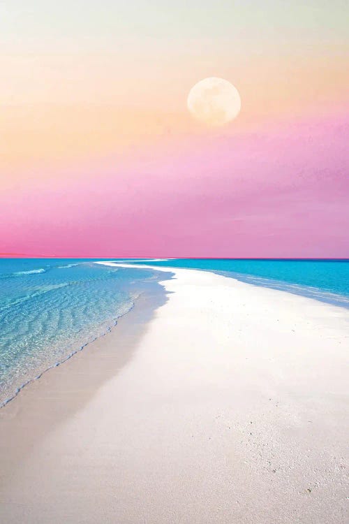 Ocean & Moon II by 83 Oranges wall art