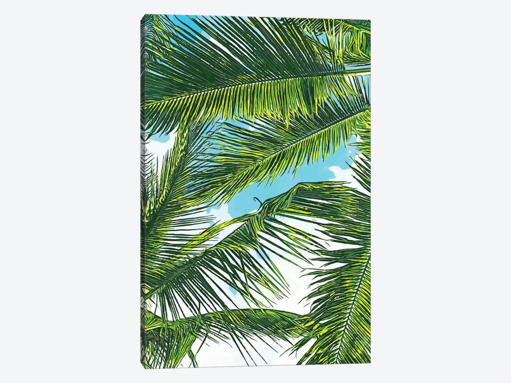 Life Is Better With Palm Tree by 83 Oranges 1-piece Canvas Print