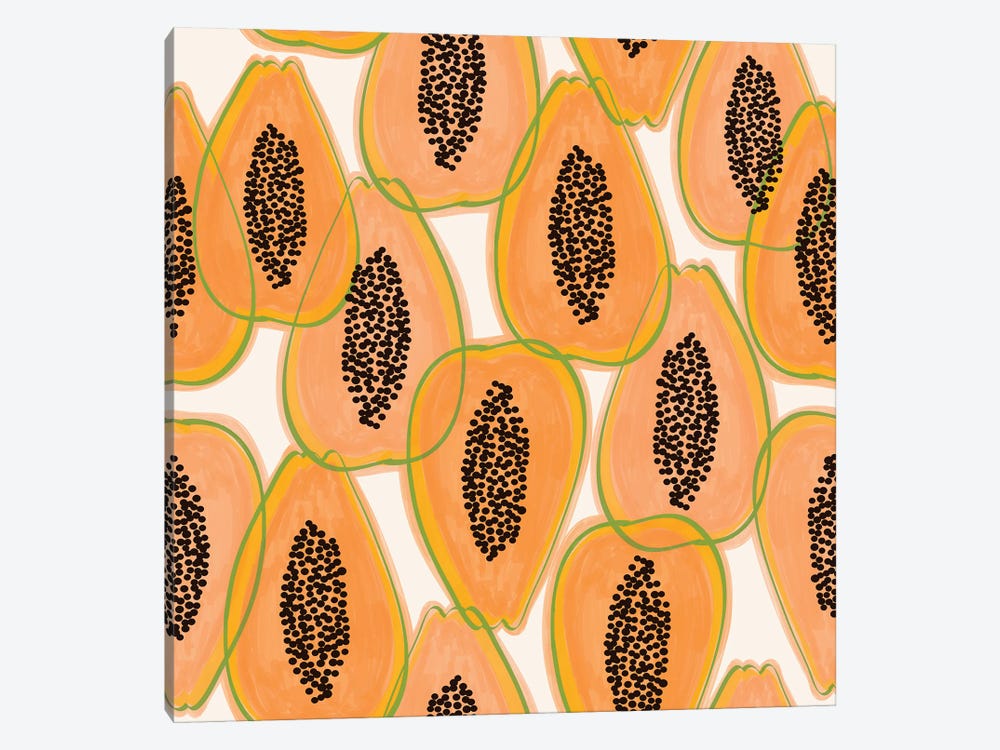 Papaya Cravings by 83 Oranges 1-piece Art Print