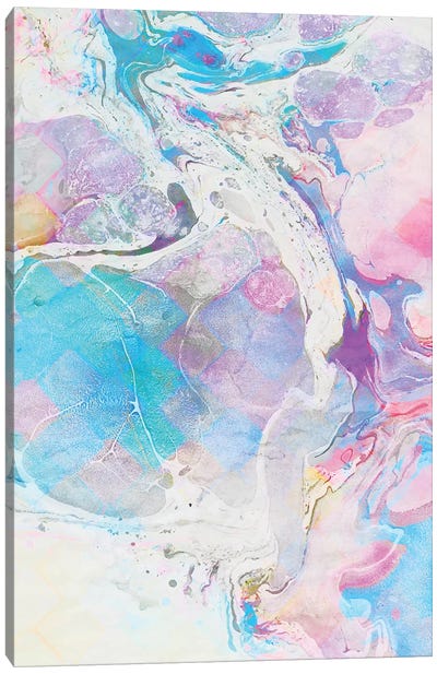 Messy Paint Only Canvas Art Print - Dreamy Abstracts