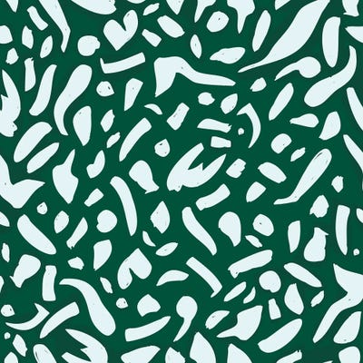 Deep Emerald by 83 Oranges framed canvas print