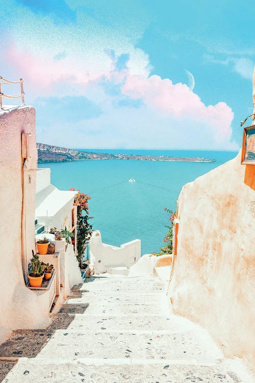 Surreal Greece by 83 Oranges wall art