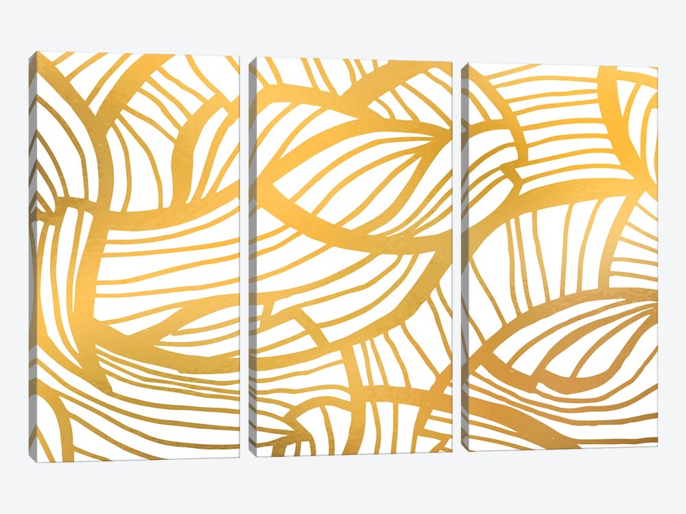 Golden Summer by 83 Oranges 3-piece Canvas Art