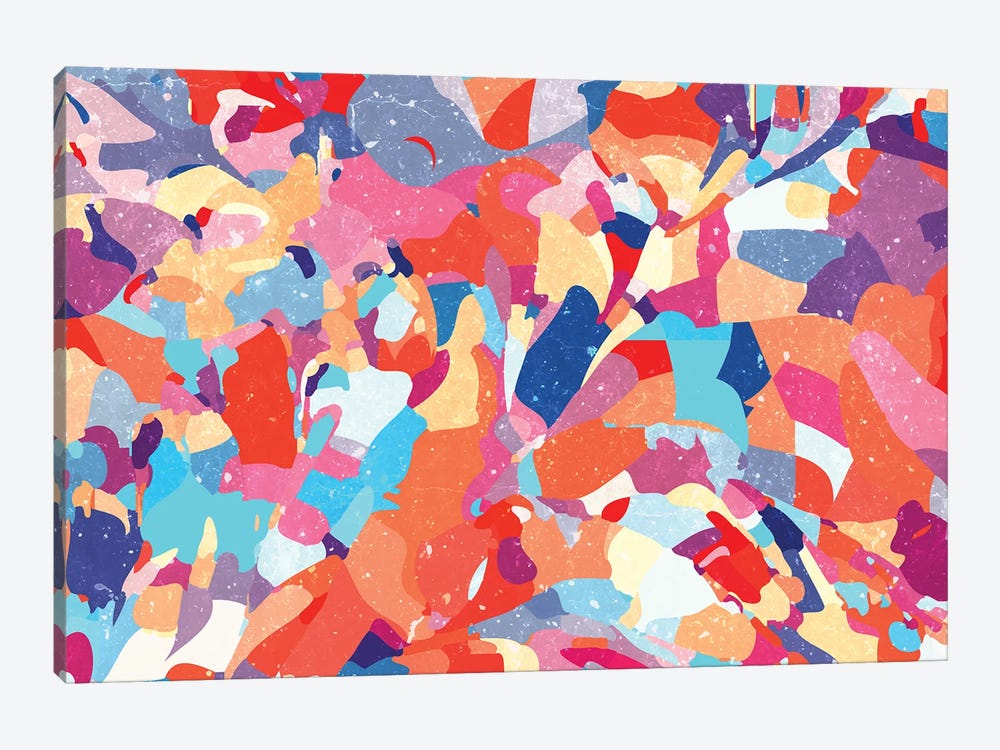 Mosaic Floor by 83 Oranges 1-piece Canvas Art Print