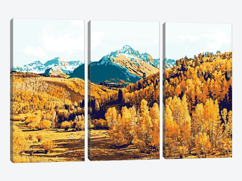 Theo by 83 Oranges 3-piece Canvas Print