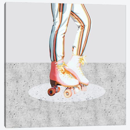 Skating Canvas Print #UMA621} by 83 Oranges Art Print