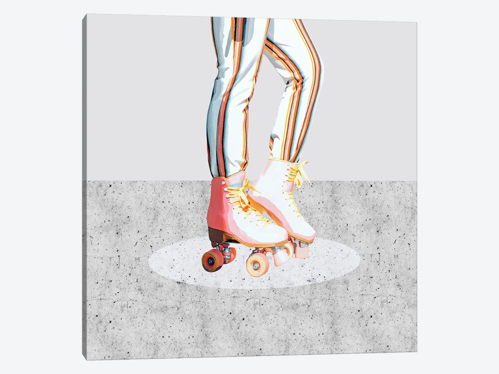Skating by 83 Oranges 1-piece Art Print