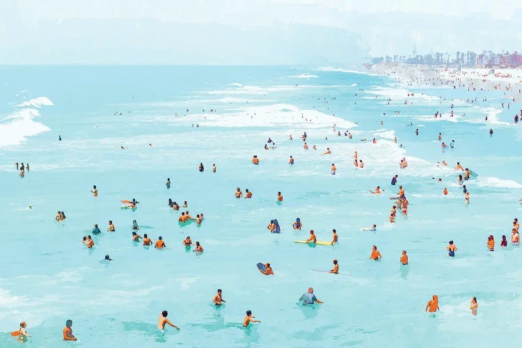 Hot Summer Day by 83 Oranges wall art