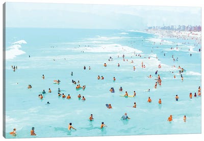 Hot Summer Day Canvas Art Print - Art by Asian Artists