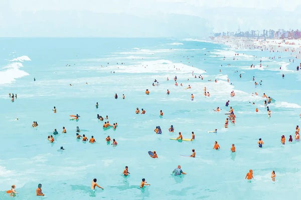 Asian Artists: Hot Summer Day by 83 Oranges