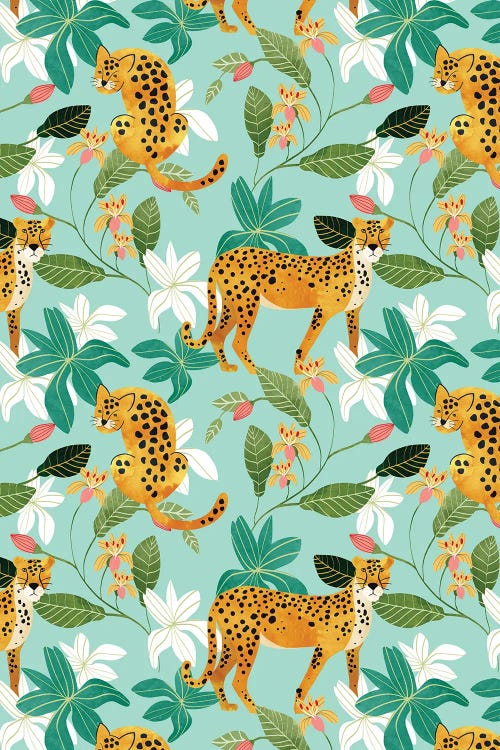 Cheetah Jungle by 83 Oranges wall art