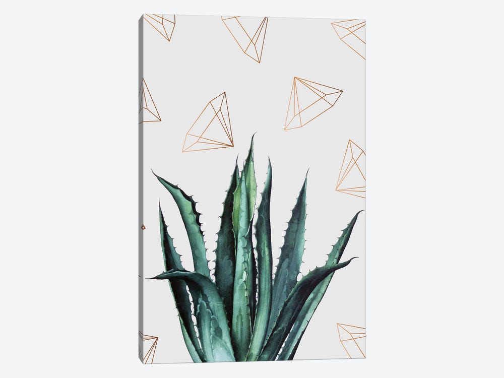 Agave Pattern 1-piece Canvas Print