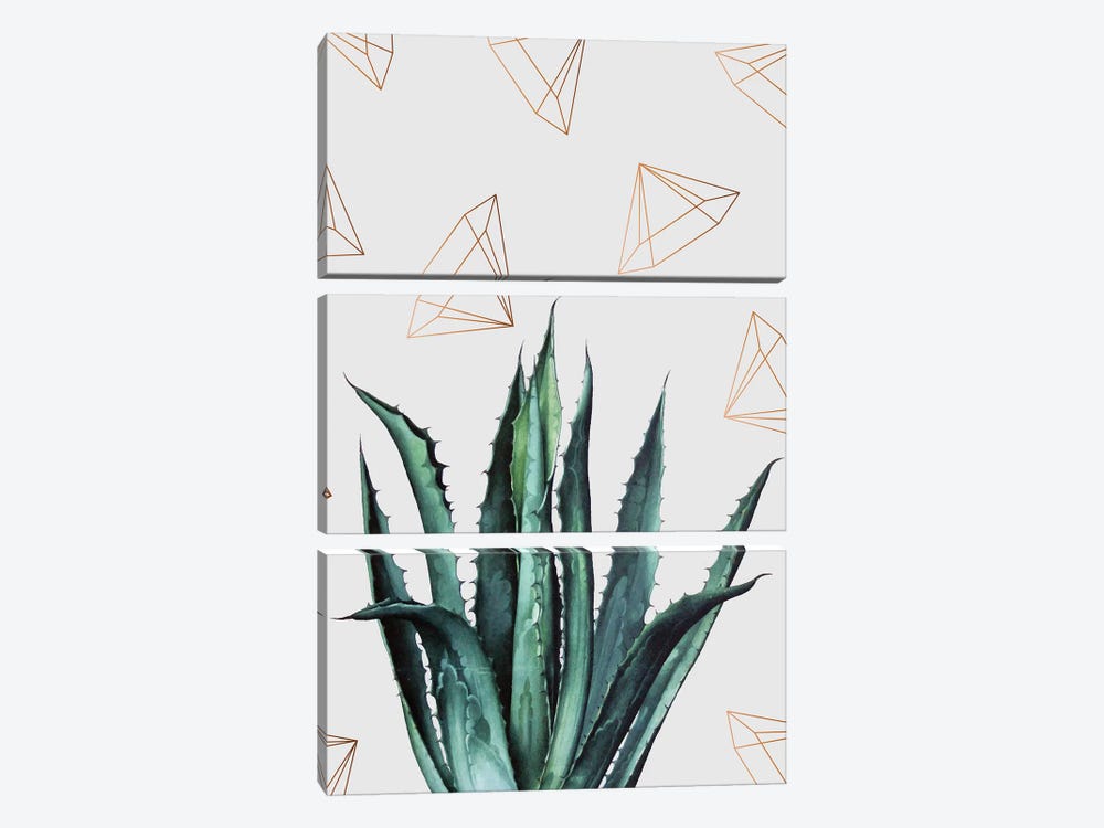 Agave Pattern by 83 Oranges 3-piece Art Print