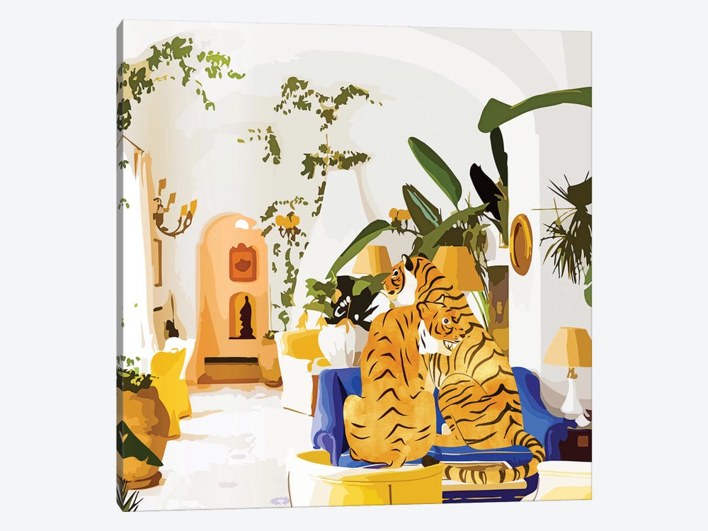 Tiger Reserve by 83 Oranges 1-piece Canvas Print