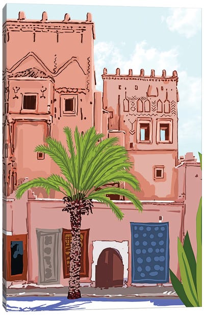 Life In Morocco Canvas Art Print - Moroccan Culture