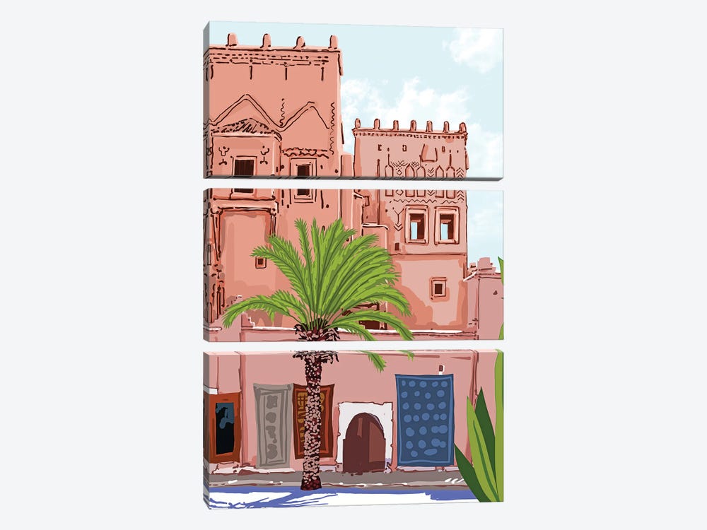Life In Morocco by 83 Oranges 3-piece Art Print