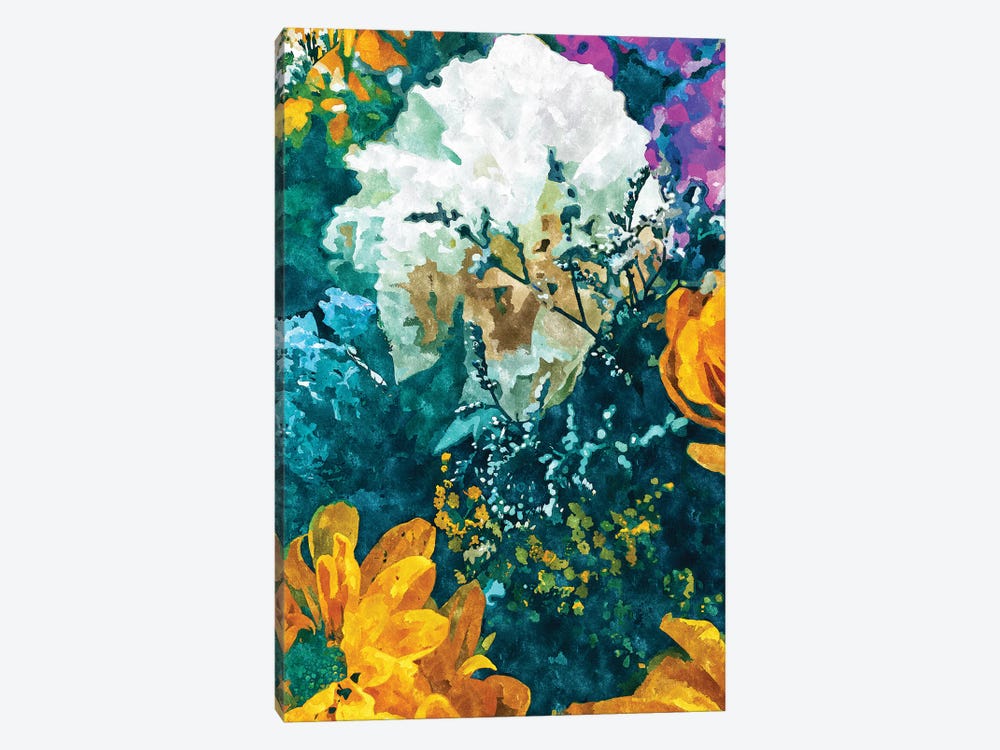 Dark & Floral by 83 Oranges 1-piece Canvas Art Print