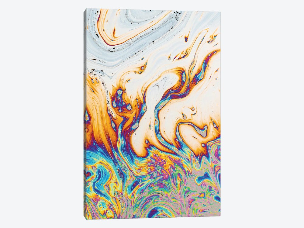 Marble & Fire by 83 Oranges 1-piece Canvas Print