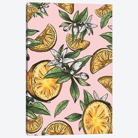 Lemon Crush Canvas Print #UMA763} by 83 Oranges Canvas Artwork