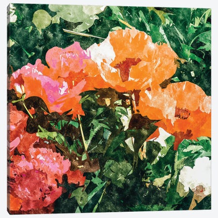 Blossoming Florals Canvas Print #UMA764} by 83 Oranges Canvas Print