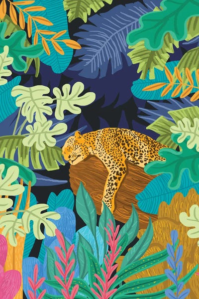 Sleeping Panther by 83 Oranges multi panel art