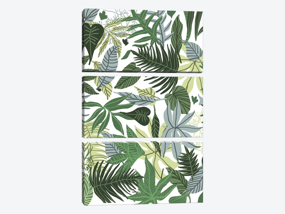 In The Jungle by 83 Oranges 3-piece Canvas Art Print