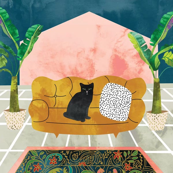 Party Animals: Cat by 83 Oranges