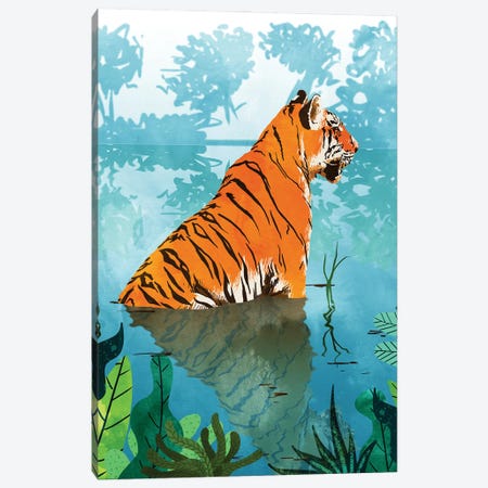 Tiger Creek Canvas Print #UMA843} by 83 Oranges Art Print