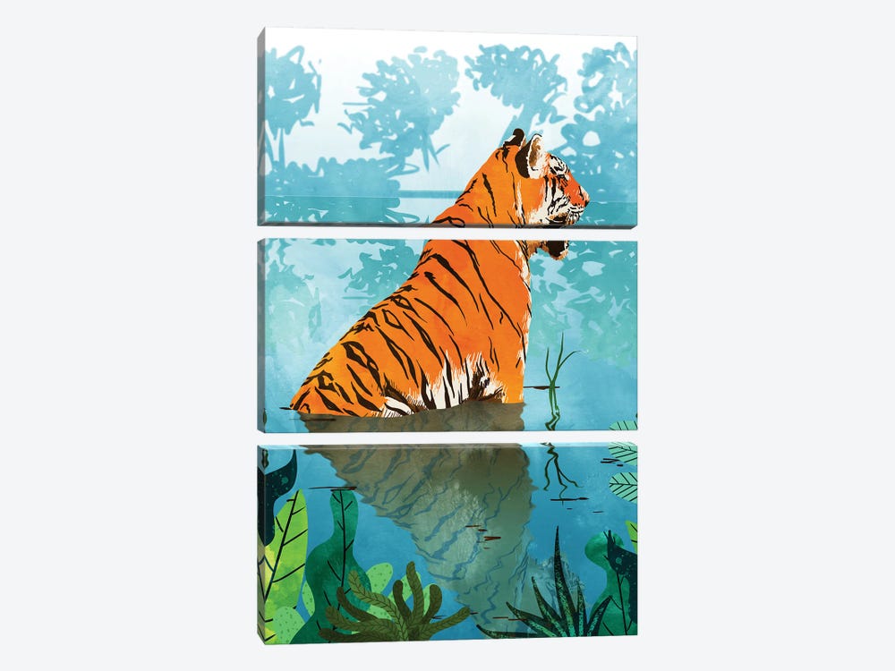Tiger Creek by 83 Oranges 3-piece Canvas Art