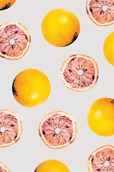 Pop Art Kitchen: Grapefruit Pattern by 83 Oranges