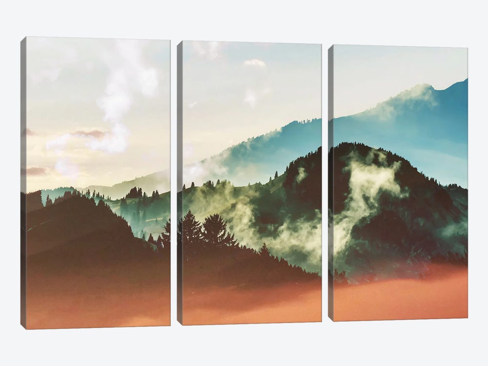 Mighty Mountain by 83 Oranges 3-piece Canvas Wall Art