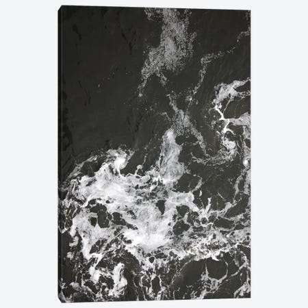 Black Marble + Water Canvas Print #UMA986} by 83 Oranges Canvas Art Print