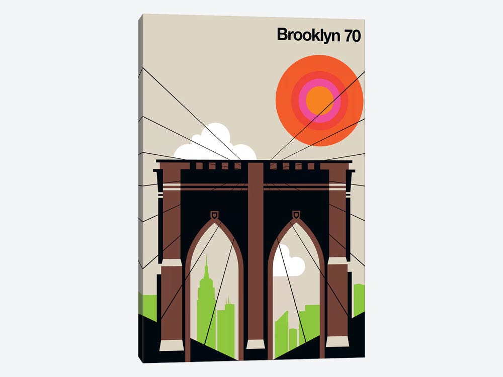 Brooklyn 70 by Bo Lundberg 1-piece Canvas Art