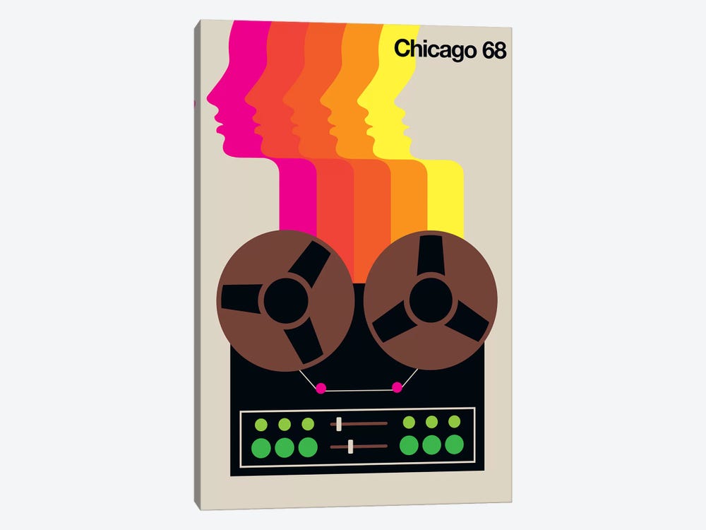 Chicago 68 by Bo Lundberg 1-piece Canvas Art