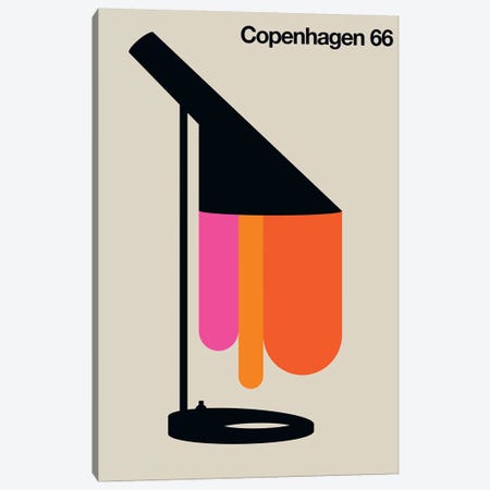 Copenhagen 66 Canvas Print #UND13} by Bo Lundberg Canvas Print