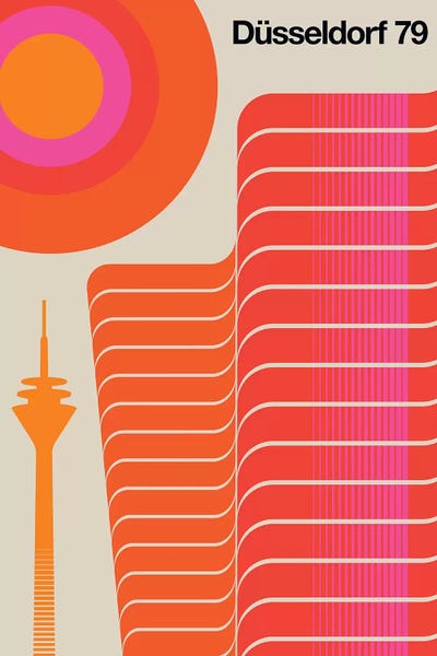 Towers: Düsseldorf 79 by Bo Lundberg