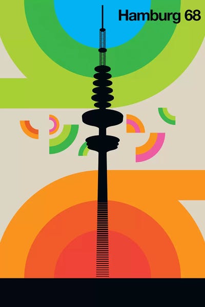 Towers: Hamburg 68 by Bo Lundberg