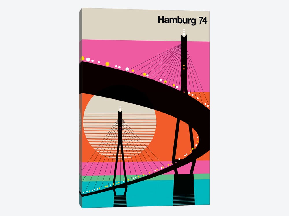 Hamburg 74 by Bo Lundberg 1-piece Art Print