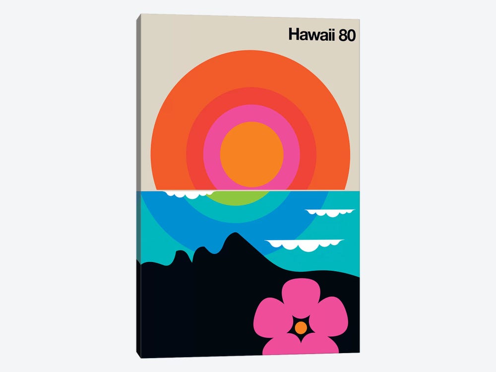 Hawaii 80  by Bo Lundberg 1-piece Art Print