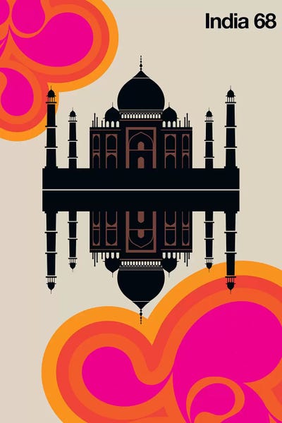 Vintage & Retro Bedroom: India 68 by Bo Lundberg