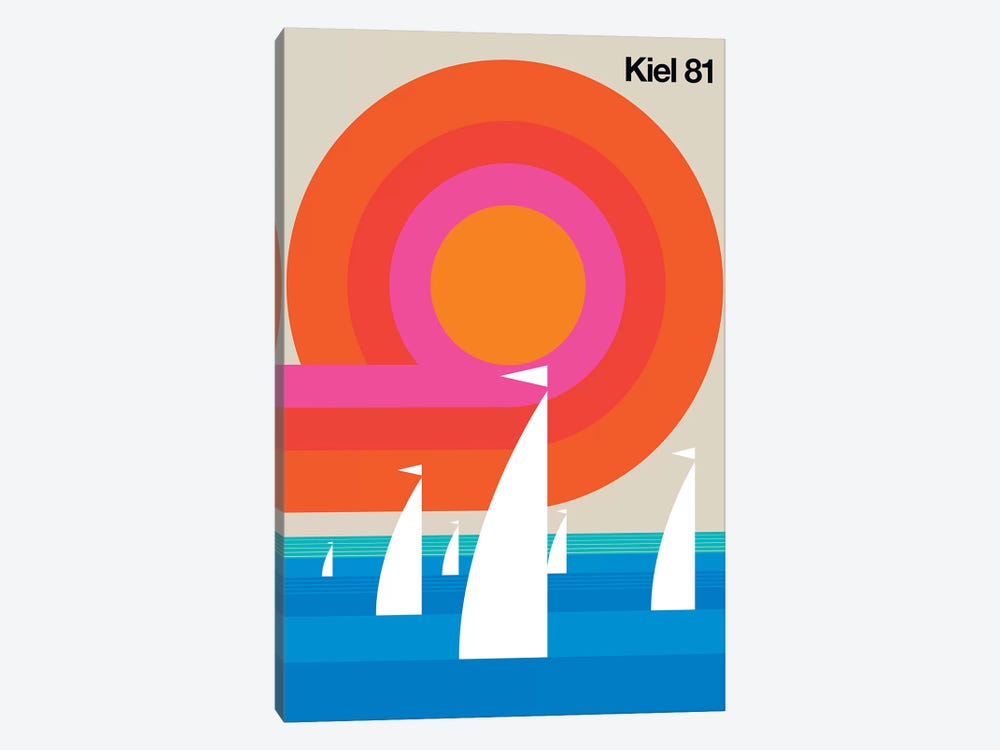 Kiel 81 by Bo Lundberg 1-piece Canvas Print
