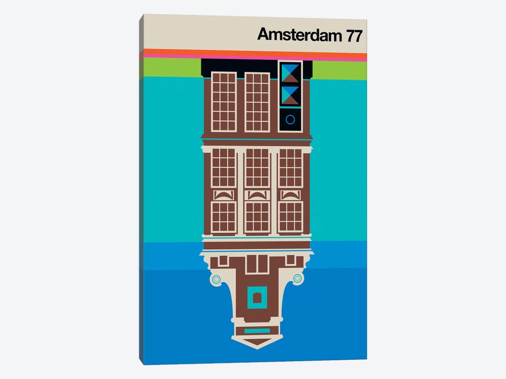 Amsterdam 77 by Bo Lundberg 1-piece Canvas Artwork