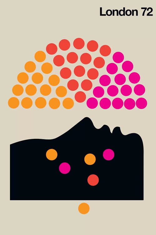 London 72 by Bo Lundberg wall art